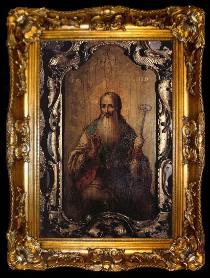 framed  Nicolae Grigorescu Saint Nifon, ta009-2